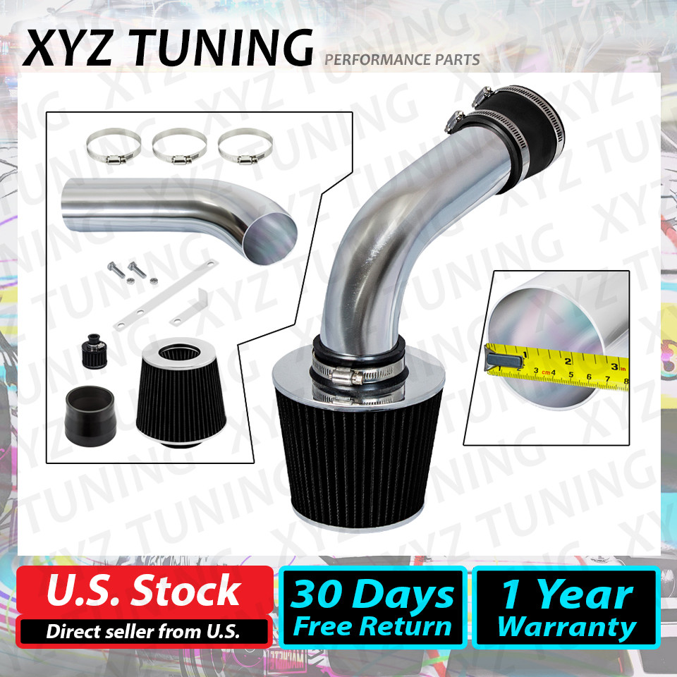 2.75" BLACK Cold Air Intake Induction Kit + Filter For 92-94 Corrado SLC 2.8L V6