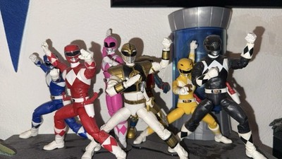 Power Rangers Lightning Collection Mighty Morphin LOT WITH Zordon And Alpha