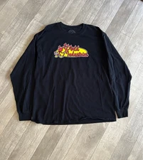 Vintage 2000s World Industries Skate Brand Long Sleeve Tee Devil Men’s Large