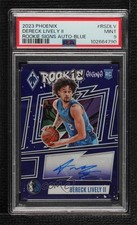 2023 Panini Phoenix Rookie Signs Blue 11/25 Dereck Lively II PSA 9 MINT Auto 0hl