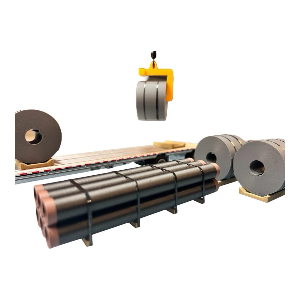 Kit de carga de bobina de acero con gancho de bobina de 40 toneladas Foto 3 de 4