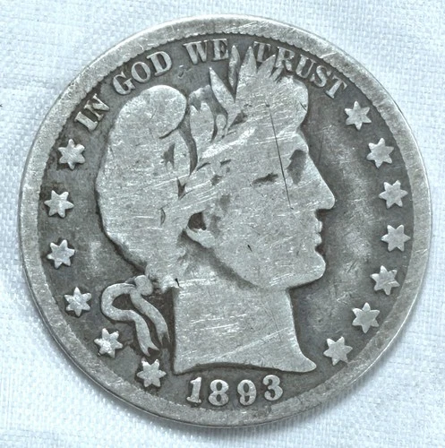 1893-O Barber Half Dollar
