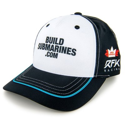 Brad Keselowski BuildSubmarines Uniform Pit Hat Black/White - Sale