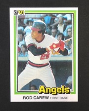 Rod Carew 1981 Donruss Baseball Card #49 NM-MT