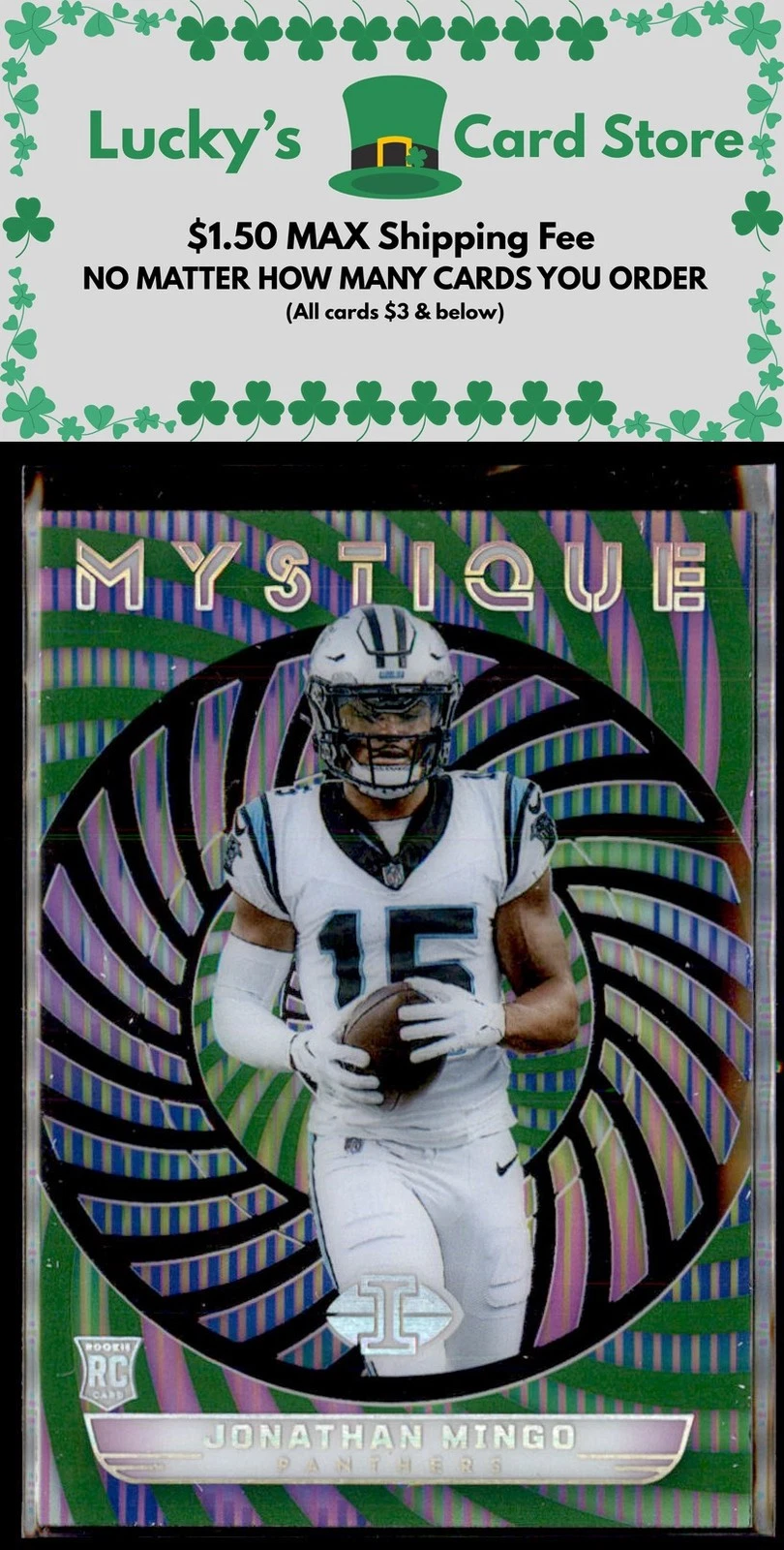 Jonathan Mingo Panini Illusions Mystique #19 Emerald