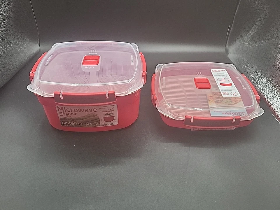 Sistema AZUL Microondas Vaporizador de Alimentos con Cesta Extraíble 83.5 OZ y 29.75 SIN BPA Foto 2 de 4