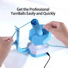 Electric Yarn Ball Winder For Crocheting, Woolen Ball Sorting Winding and E6N1