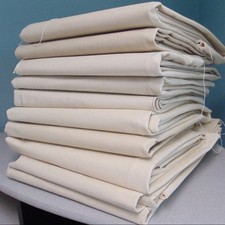 Heavy Canvas Sheets - 10 Pack - Cover, Drop Cloth, Art, Painting, Crafts, Tent