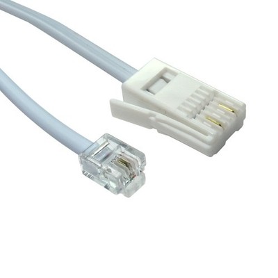 Kabel direkt 10m zweiadrig RJ11 M auf BT M Kabel CMSDIST-332509