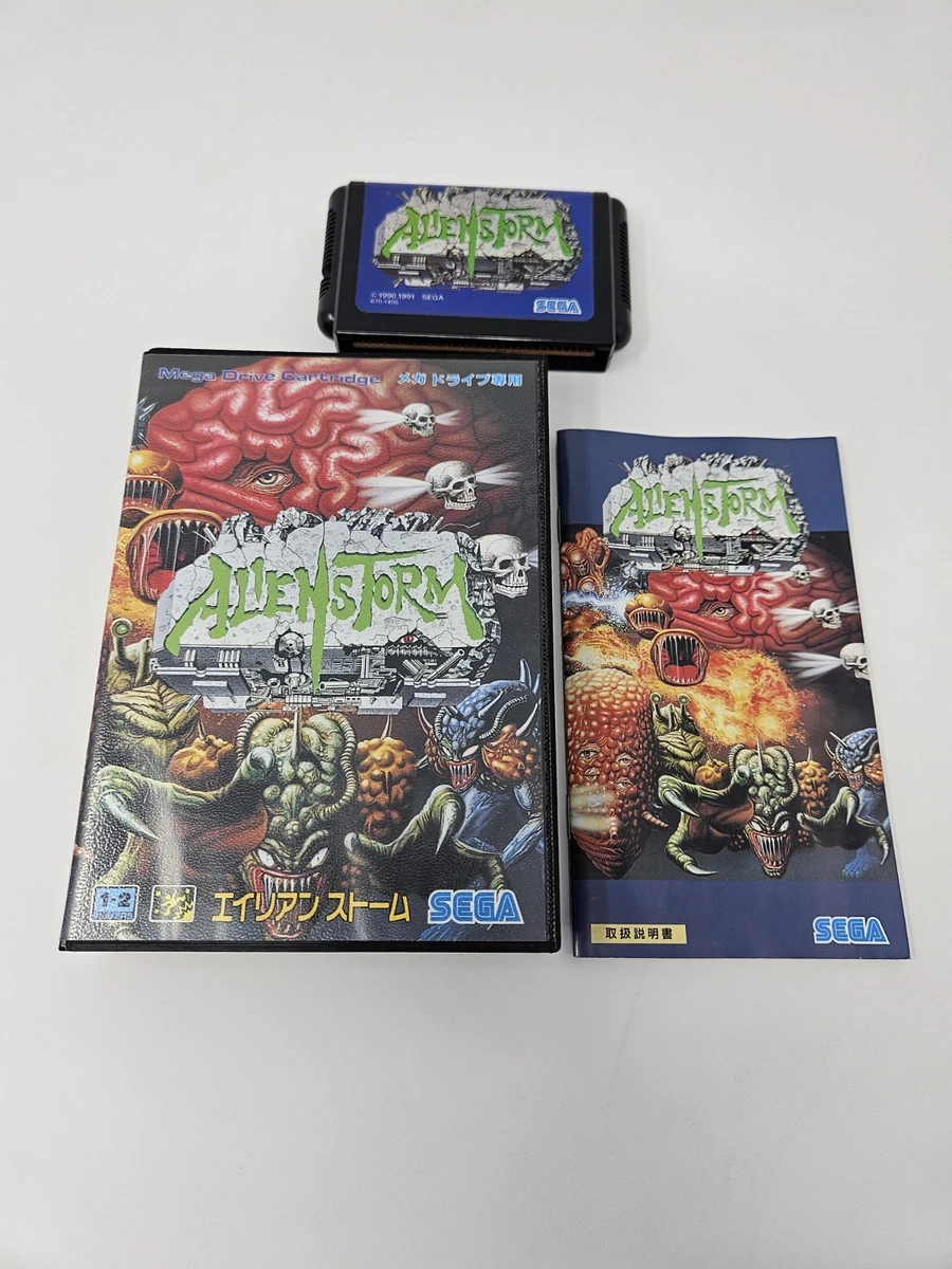 Jeu Alien Storm Pour Sega Megadrive - Version Japonaise NTJ (Loose)