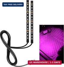 Car Led Strip Light 12v 24 Leds Rgb Car Interior Atmosphere Lamp With Usb Port Car Led Strip Light 12v 24 Leds Rgb Car Interior Atmosphere Lamp With Usb Port