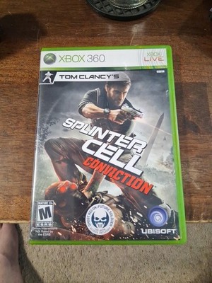 Ubisoft Tom Clancy's Splinter Cell Conviction Xbox 360 Action Adventure Manual