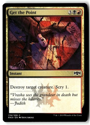 Get the Point 176 Common Ravnica Allegiance Magic: The Gathering Lightly Played