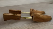 Vtg Jarman Wood Shoe Tree Adjustable Red Cedar Shoe Split Toe Stretcher