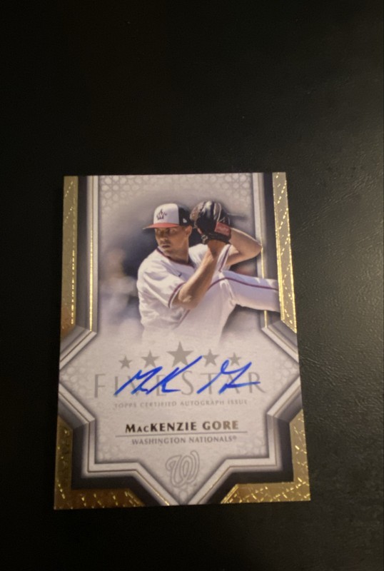 2023 Topps Five Star - Autographs Mackenzie Gore #FSA-MGO (AU)