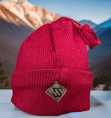 Vintage Merkley Headgear Wool Beanie Winter Tassel Ski Hat  display picture 1