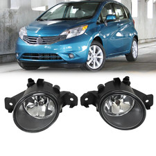 For Nissan Versa Note 2014 2015 2016 Front Bumper Clear Fog Light Driving Lamp