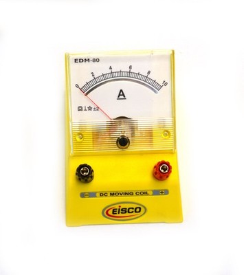 Labs Analog Ammeter, DC Current Meter, 0-10 Amp, 0.2A Resolution