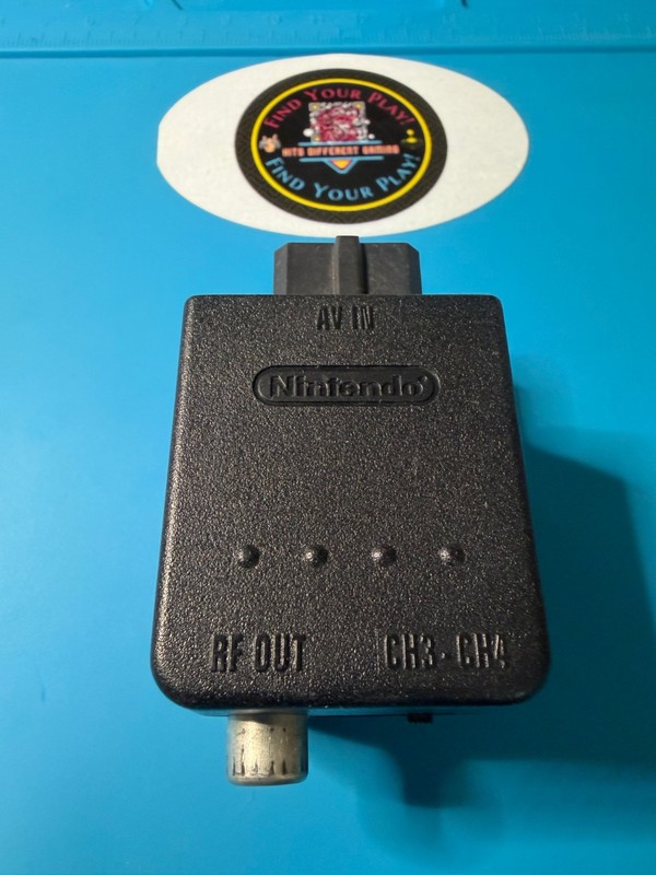 ONE USED OEM Nintendo 64 (N64) RF Modulator (NUS-008)