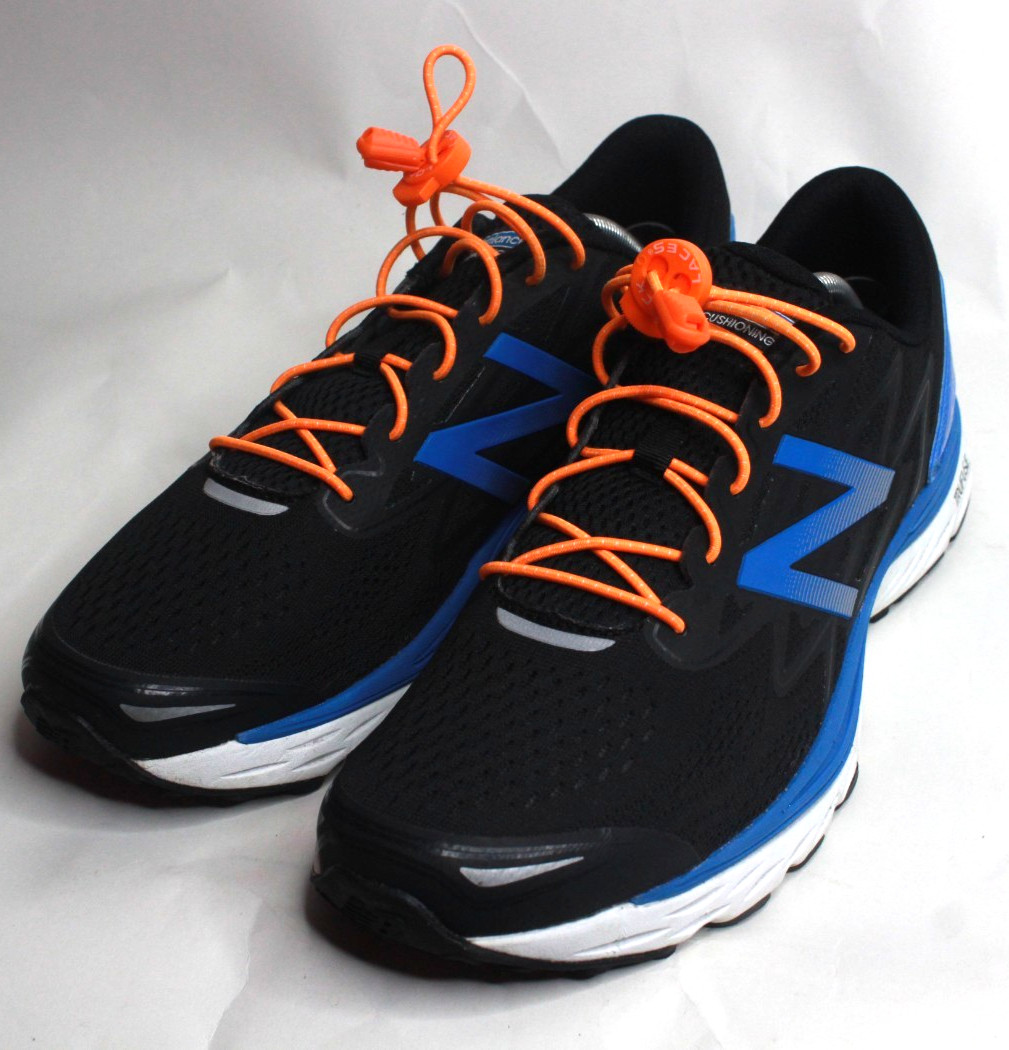 New Balance Running Shoes MSOLVRB1 Black/Blue Size 10.5 thumbnail 2