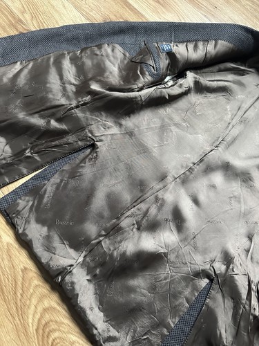 Ravazzolo Italy 50% Kaschmir 50% Wolle Sport Mantel Jacke Carlo Barbera Stoff 52R - Bild 11 von 19