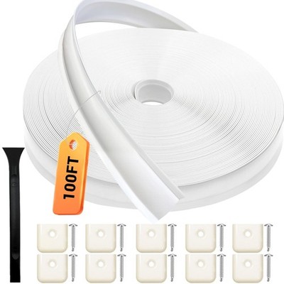 1  RV Trim Molding Insert, 100 Ft Heavy Duty RV Weather Stripping Exterior