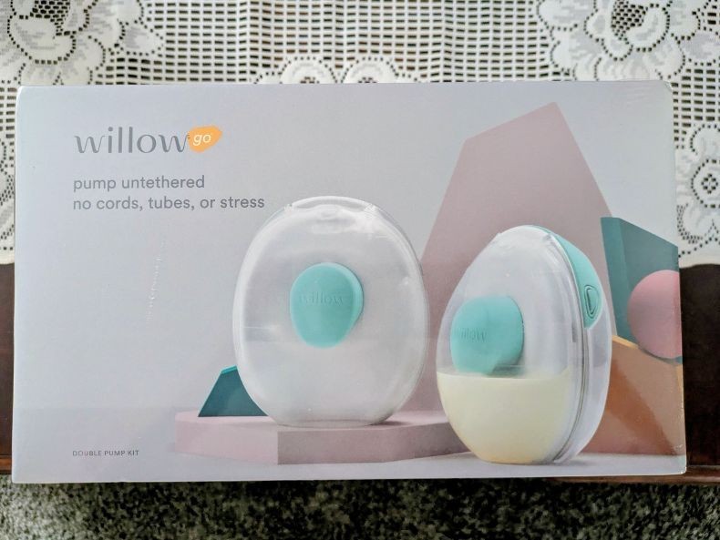 Willow Go Double In Bra Breast Pump Kit "Brand New" Sealed in Original Pkg