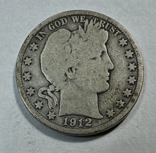 1912-D Barber Half Dollar 907