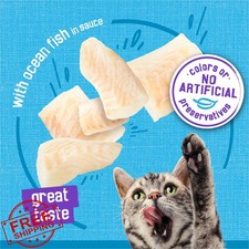 Friskies Meaty Bits Ocean Fish Cat Food Wet 13.5oz 12 Pack 4.04 per gallon
