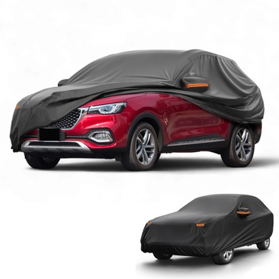 Car Cover Waterproof All Weather for MG HS 2018-2023 Black Aluminum Film