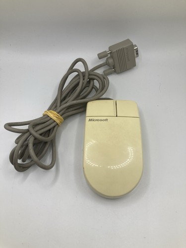 MICROSOFT - Vintage Maus Microsoft C3K5K5COMB Serial Port - PS/2 kompatibel