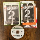Skate 2 (Microsoft Xbox 360, 2009) CIB W/ Inserts Complete Tested