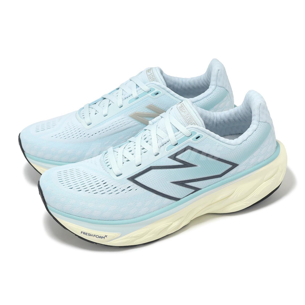 New Balance Fresh Foam X 1080 V14 D Wide NB Blue Beige Women