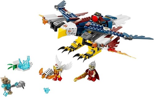 *NEW* LEGO Legends of Chima Eris's Fire Eagle Flyer 70142 Lagravis Strainor Lion - Picture 4 of 4