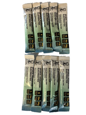 10 Packets Dr Berg's Electrolyte Powder Raspberry Lemon Electrolyte Powder