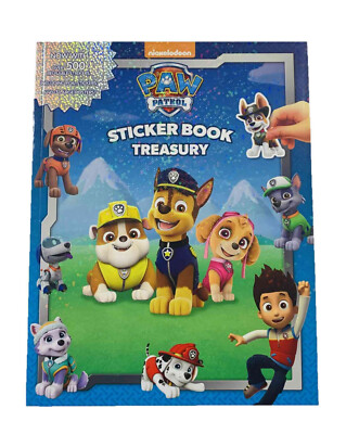 Paw Patrol Sticker Book Treasury ~ Activities, Posters, Over 500 Stickers