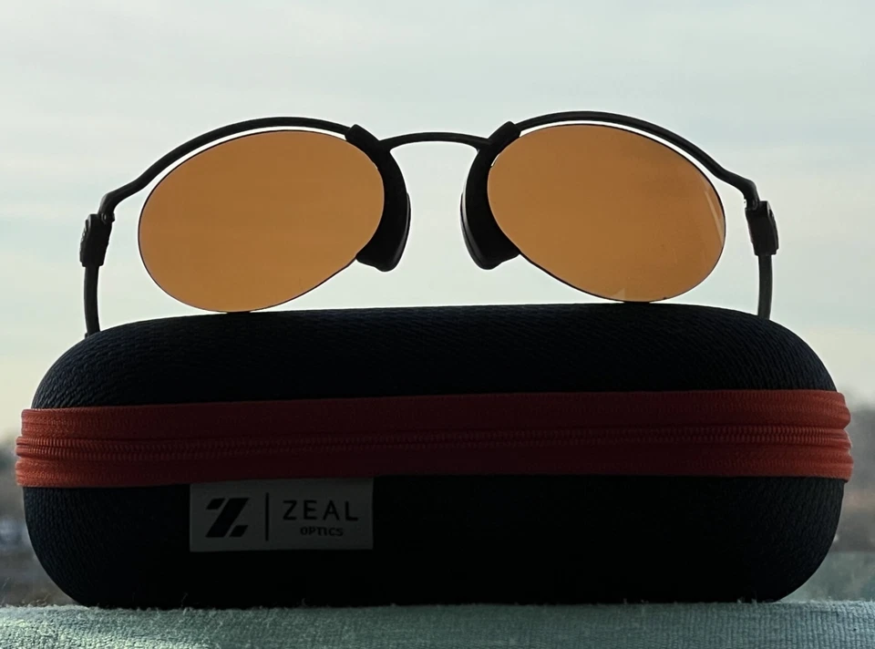 Gafas de sol Zeal Optics - Moez - marco de aluminio y marrón sin montura - tinte bronce Foto 2 de 4