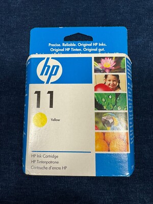 Original HP Druckertinte gelb CA838AE (vergangener Ablauf 2012)