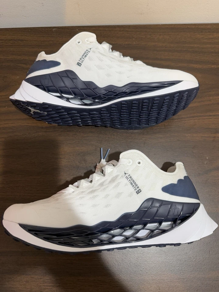 Jordan ZM Trunner Ultimate GU Blanco Azul Marino Para Hombre Talla 8-12 Foto 3 de 4