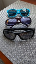SUNGLASSES FOR KIDS, 3 PAIRS FOR THE PRICE OF ONE   . BARELY BEEN WORN   
