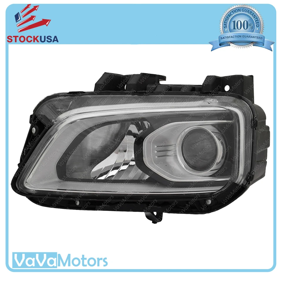 Compatível com 2018 2019 2020 2021 Hyundai Kona farol de halogênio e conjunto de moldura esquerda - Imagem 2 de 4