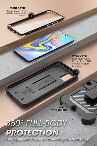 Étui robuste Galaxy A51 5G SUPCASE UBPro 360 étui de protection d'écran kickstand - Photo 17 sur 48