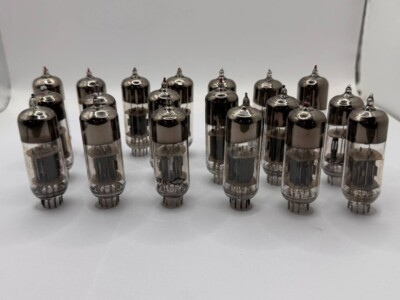 19x 6N6P ~ ECC99 E182CC Vintage Double Triode Tubes / NEW