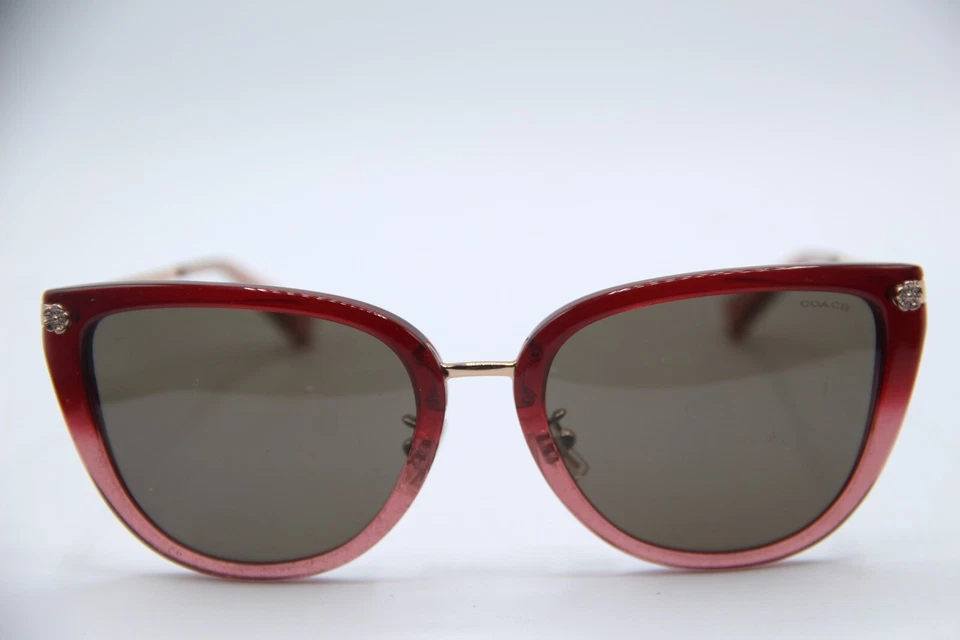 NUEVAS GAFAS DE SOL MICHAEL KORS MK 8276 55513 MARCO AUTÉNTICO DEGRADADO VIOLETA 56-19 Foto 2 de 4