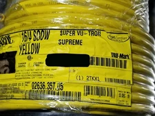 Carol 02636 16/4C Super Vu-Tron Supreme Yellow SOOW 600V Power Cable Cord /10ft