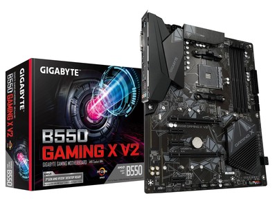 Gigabyte B550 Gaming X V2 (AMD Ryzen 5000/B550/ATX/M.2/HDMI/DVI/USB 3.1
