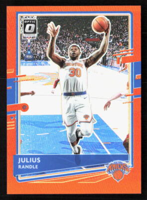2020-21 Panini Donruss Optic Julius Randle Orange Prizm /199 #89 Knicks