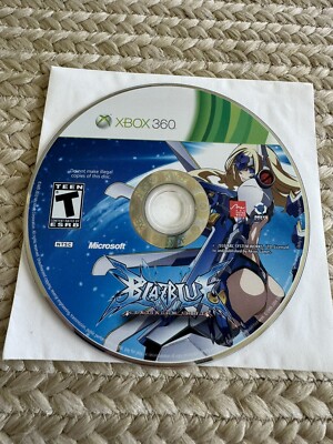 BlazBlue Continuum Shift Microsoft Xbox 360 2012 Disc Only Tested Working