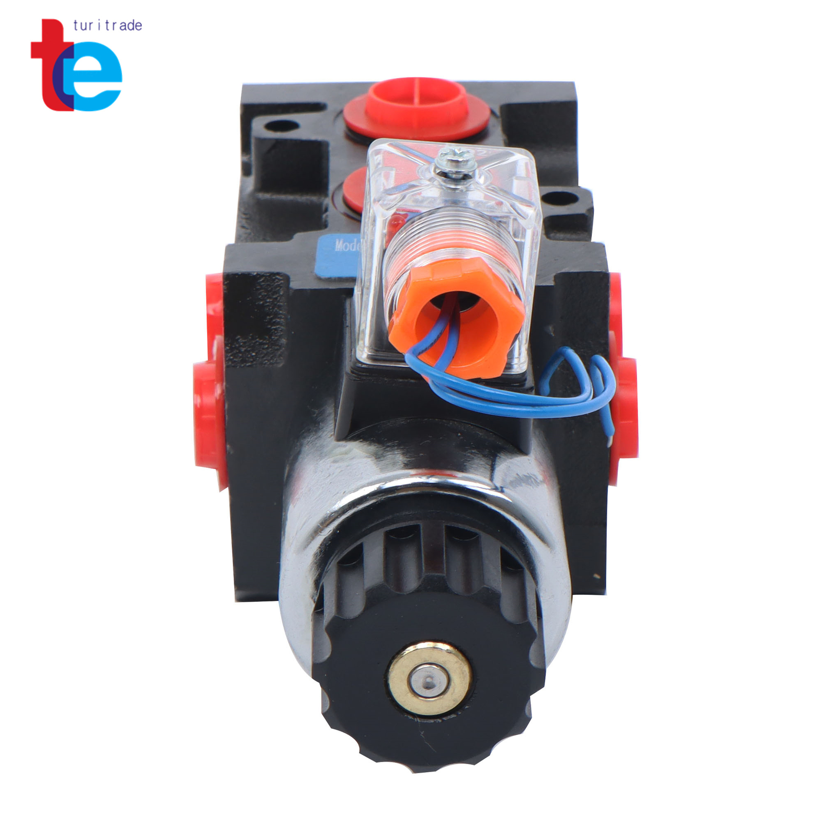 6 Port 12V DC 13GPM 3Plug Hydraulic Solenoid Selector Diverter Valve #10 SAE