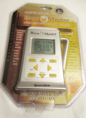 Excalibur Master Series BREW MASTER Beer Reviews Jokes Games Hangover Tips D6